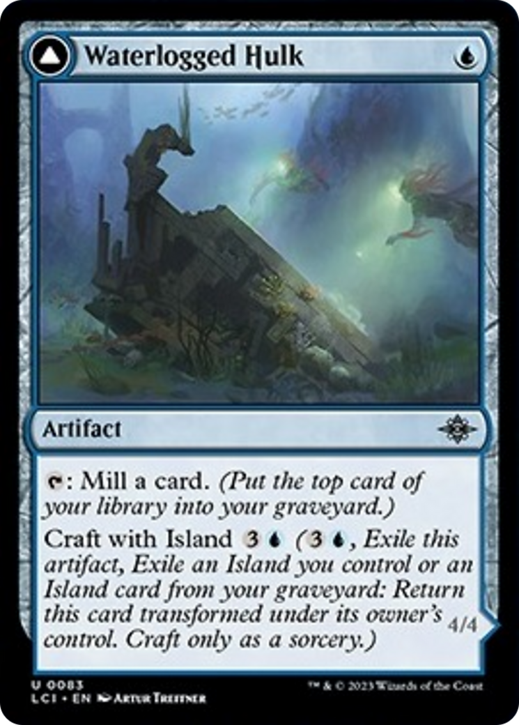 Waterlogged Hulk // Watertight Gondola [The Lost Caverns of Ixalan] | The Gaming-Verse