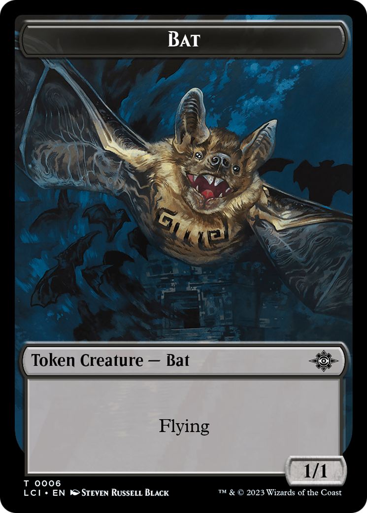 Bat Token [The Lost Caverns of Ixalan Tokens] | The Gaming-Verse