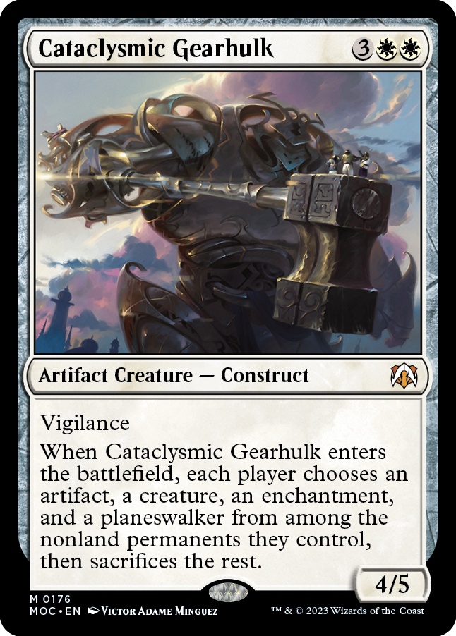 Cataclysmic Gearhulk [March of the Machine Commander] | The Gaming-Verse