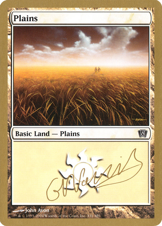 Plains (gn331) (Gabriel Nassif) [World Championship Decks 2004] | The Gaming-Verse