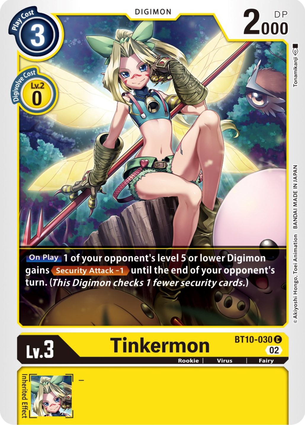 Tinkermon [BT10-030] [Xros Encounter] | The Gaming-Verse