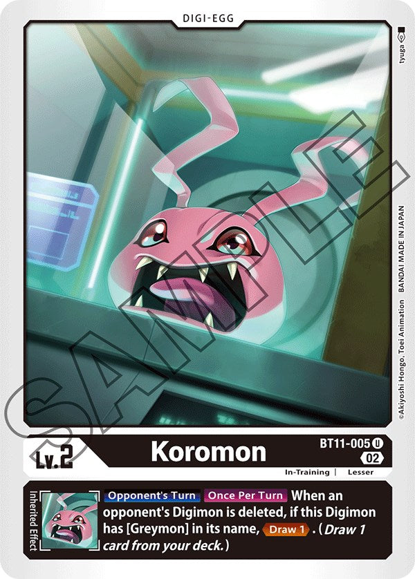 Koromon [BT11-005] [Dimensional Phase] | The Gaming-Verse