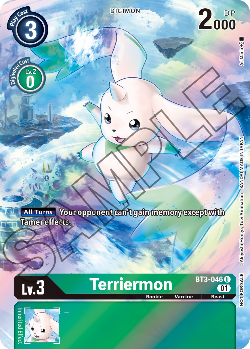 Terriermon [BT3-046] (Tamer's Card Set 1) [Release Special Booster Promos] | The Gaming-Verse