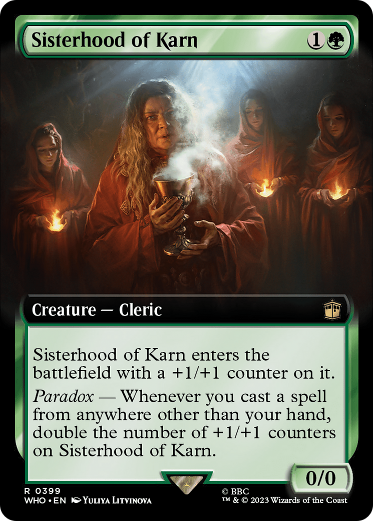 Sisterhood of Karn (Extended Art) [Doctor Who] | The Gaming-Verse