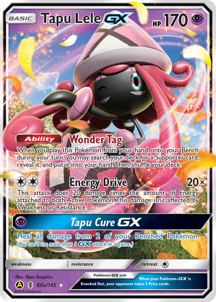 Tapu Lele GX (60a/145) [Alternate Art Promos] | The Gaming-Verse