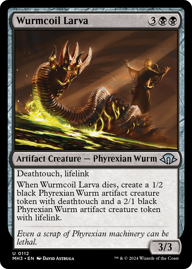 Wurmcoil Larva [Modern Horizons 3] | The Gaming-Verse