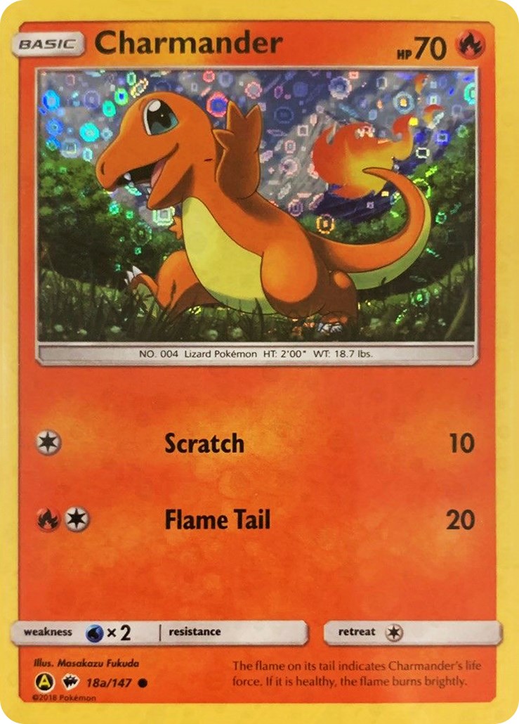 Charmander (18a/147) (General Mills Cereal Foil) [Alternate Art Promos] | The Gaming-Verse