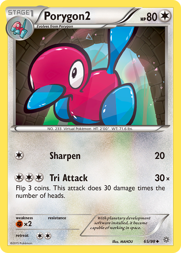 Porygon2 (65/98) [XY: Ancient Origins] | The Gaming-Verse