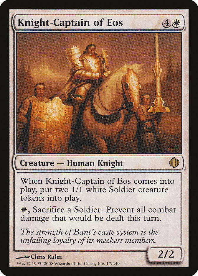 Knight-Captain of Eos [Shards of Alara] | The Gaming-Verse