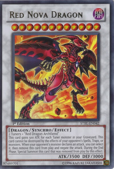 Red Nova Dragon [STBL-EN042] Ultra Rare | The Gaming-Verse