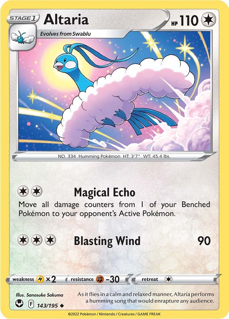 Altaria (143/195) [Sword & Shield: Silver Tempest] | The Gaming-Verse