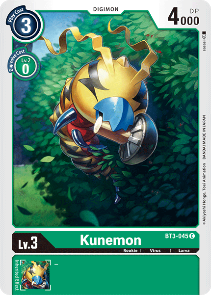 Kunemon [BT3-045] [Release Special Booster Ver.1.5] | The Gaming-Verse