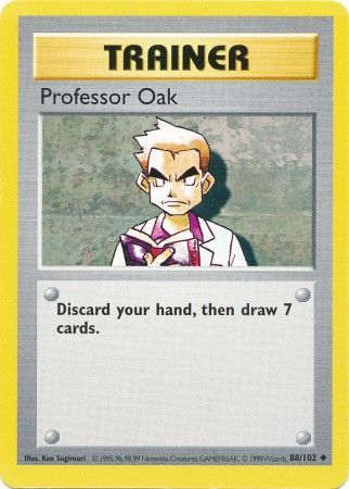 Professor Oak (88/102) [Base Set Shadowless Unlimited] | The Gaming-Verse