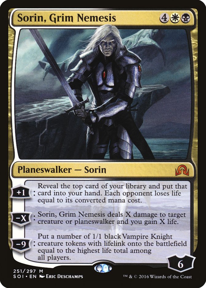 Sorin, Grim Nemesis [Shadows over Innistrad] | The Gaming-Verse