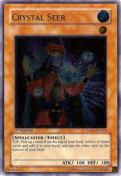 Crystal Seer [TAEV-EN031] Ultimate Rare | The Gaming-Verse