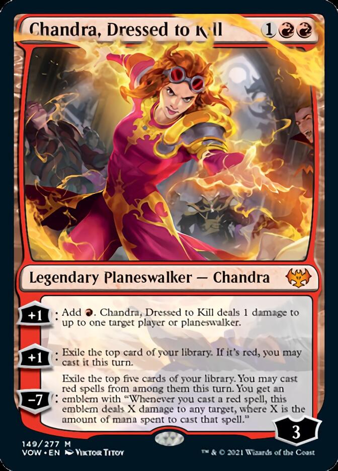 Chandra, Dressed to Kill [Innistrad: Crimson Vow] | The Gaming-Verse