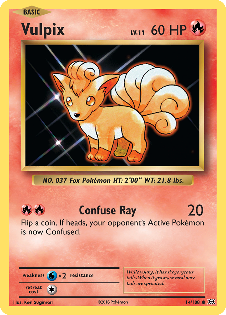 Vulpix (14/108) [XY: Evolutions] | The Gaming-Verse