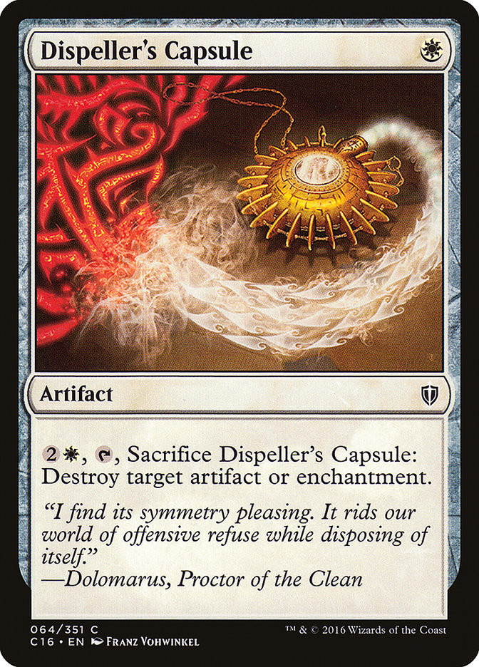 Dispeller's Capsule [Commander 2016] | The Gaming-Verse