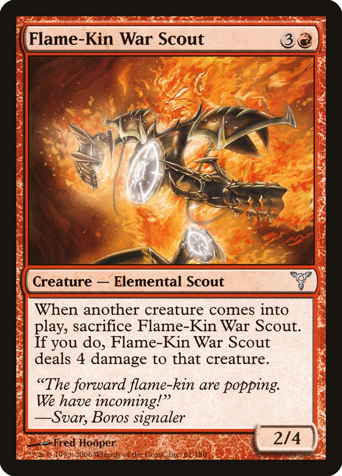 Flame-Kin War Scout [Dissension] | The Gaming-Verse