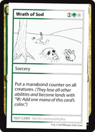 Wrath of Sod (2021 Edition) [Mystery Booster Playtest Cards] | The Gaming-Verse