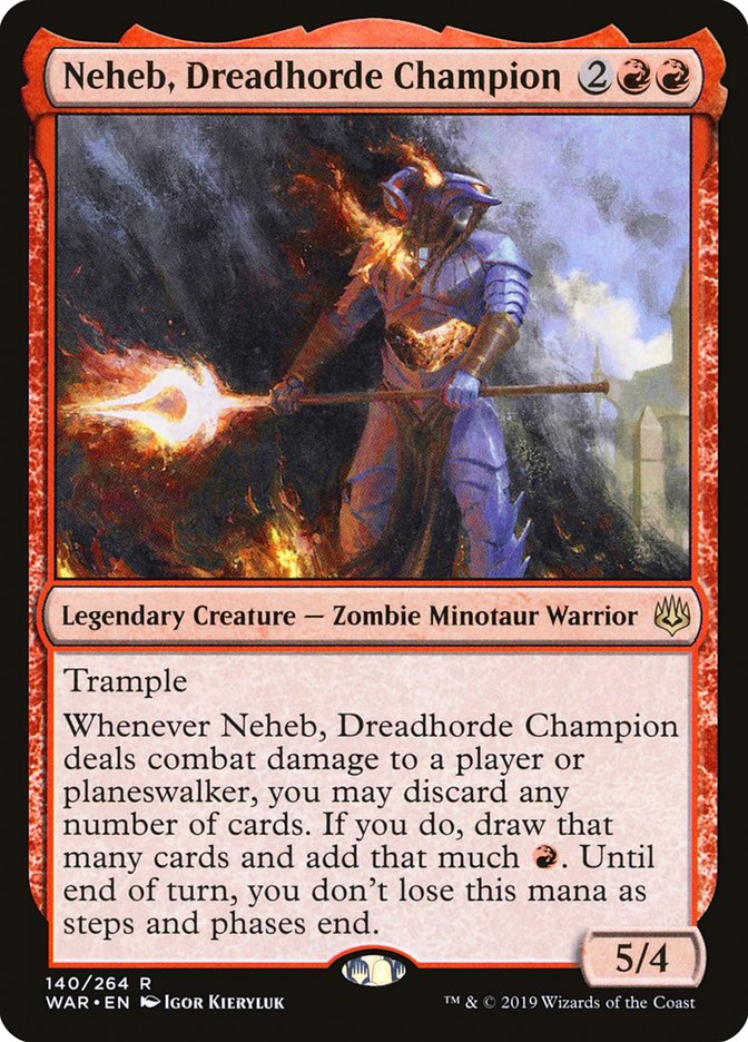 Neheb, Dreadhorde Champion [War of the Spark] | The Gaming-Verse