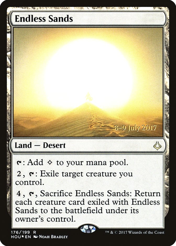 Endless Sands  (Prerelease) [Hour of Devastation Prerelease Promos] | The Gaming-Verse