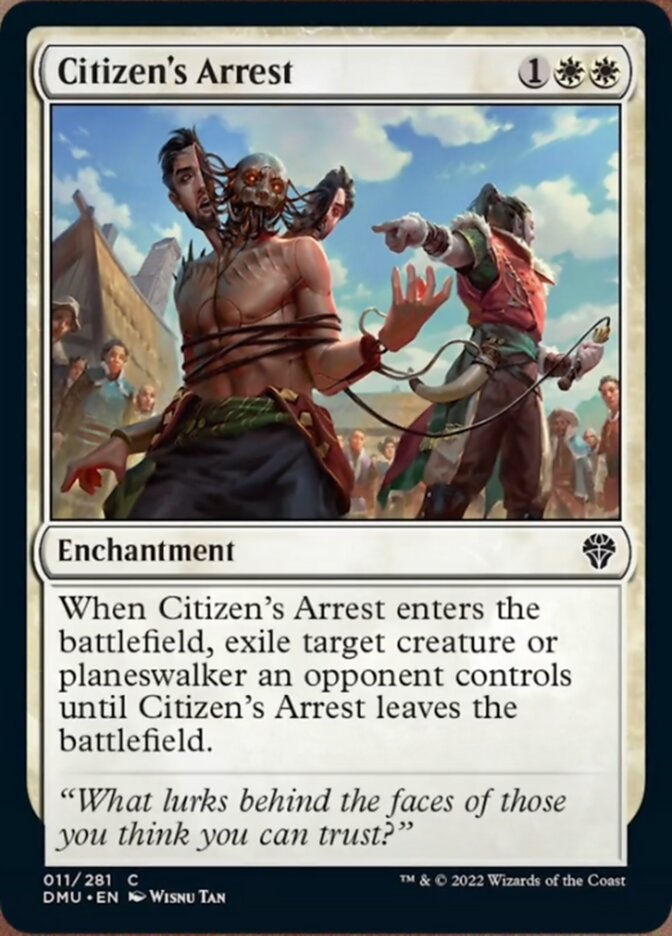 Citizen's Arrest [Dominaria United] | The Gaming-Verse