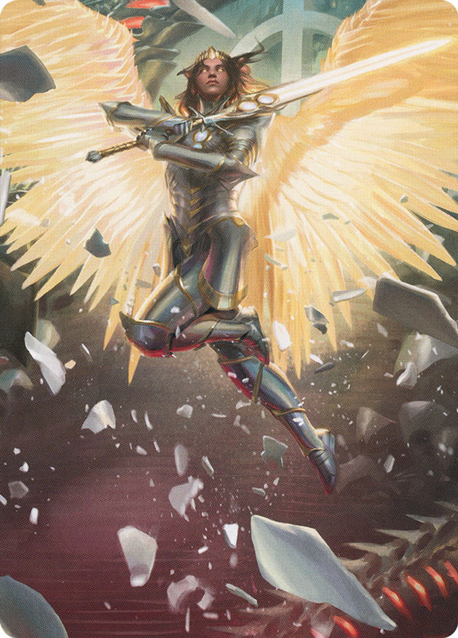 Archangel Elspeth Art Card [March of the Machine Art Series] | The Gaming-Verse