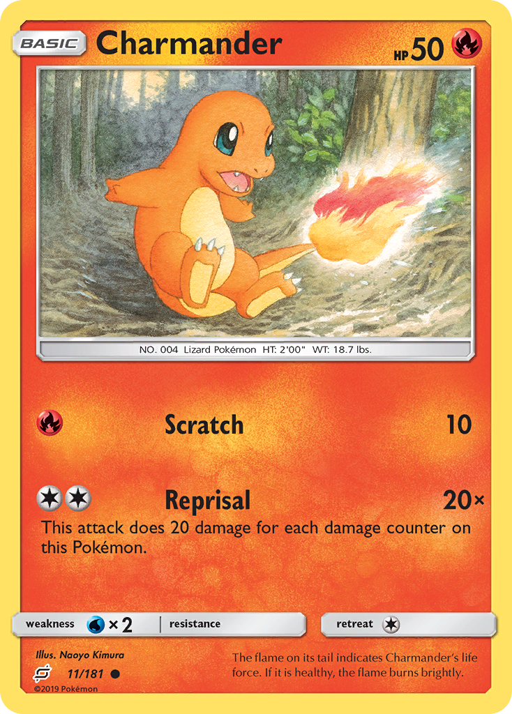 Charmander (11/181) [Sun & Moon: Team Up] | The Gaming-Verse