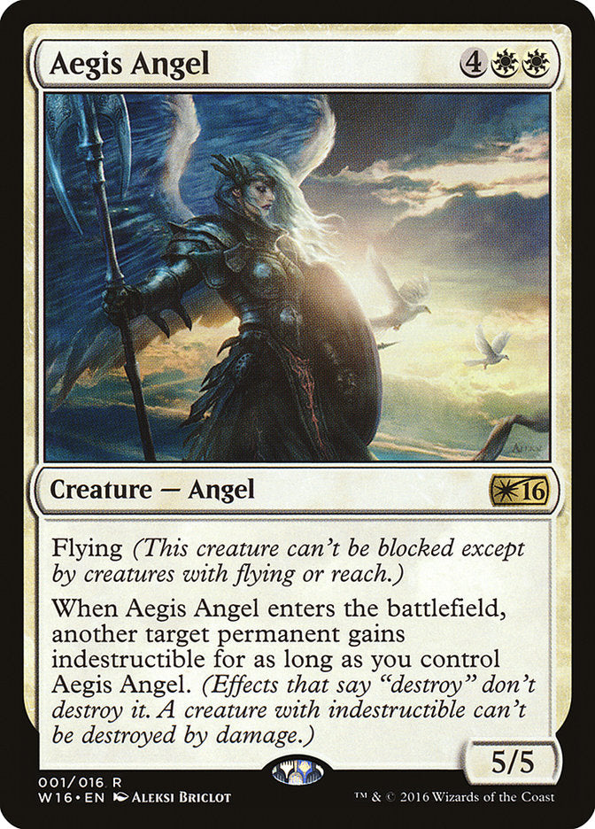 Aegis Angel [Welcome Deck 2016] | The Gaming-Verse