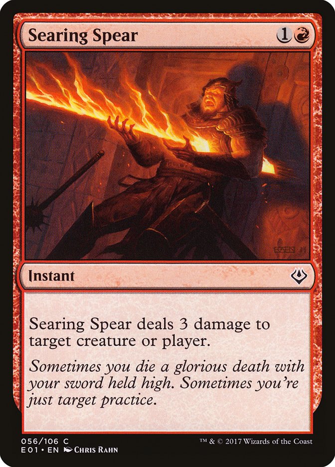 Searing Spear [Archenemy: Nicol Bolas] | The Gaming-Verse