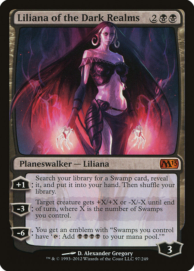 Liliana of the Dark Realms [Magic 2013] | The Gaming-Verse