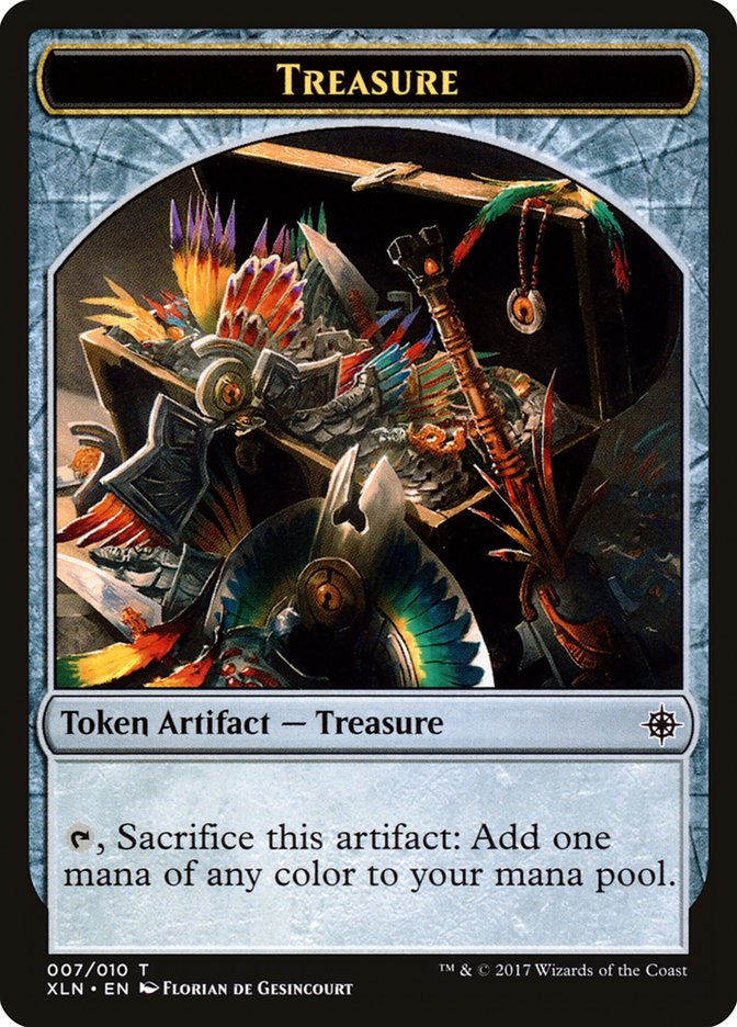 Treasure (007/010) [Ixalan Tokens] | The Gaming-Verse