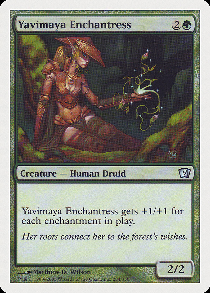 Yavimaya Enchantress [Ninth Edition] | The Gaming-Verse