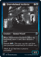 Overwhelmed Archivist // Archive Haunt [Innistrad: Double Feature] | The Gaming-Verse