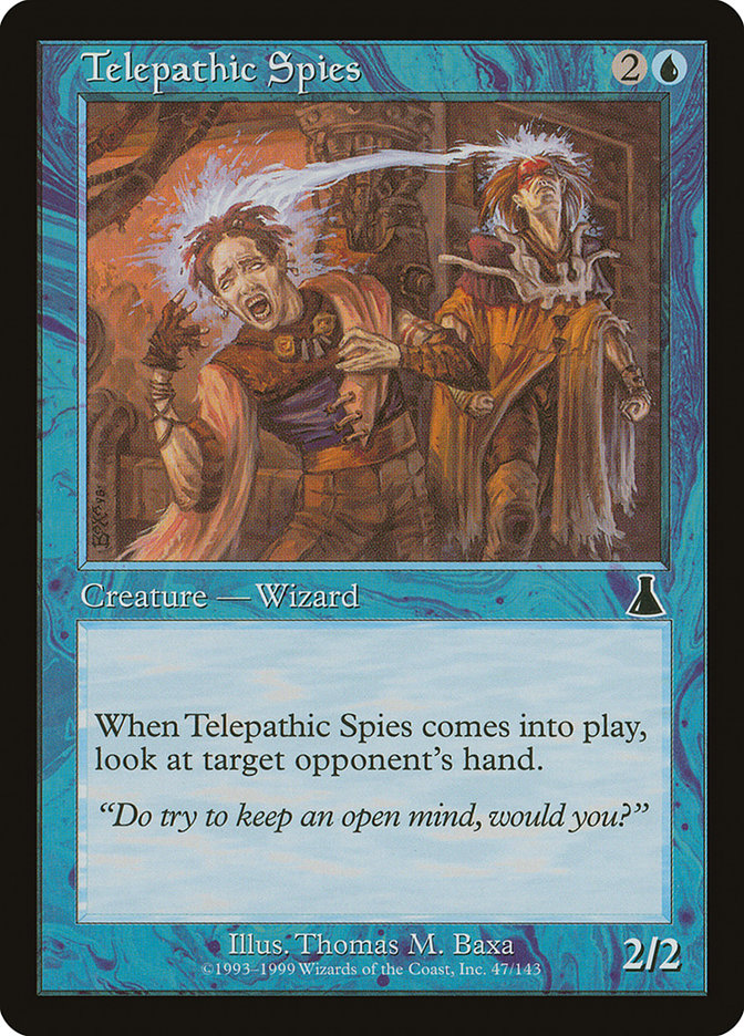 Telepathic Spies [Urza's Destiny] | The Gaming-Verse