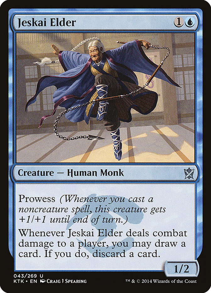 Jeskai Elder [Khans of Tarkir] | The Gaming-Verse