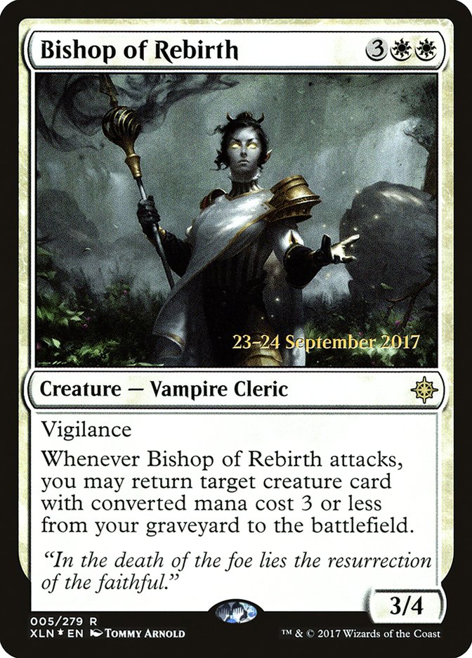 Bishop of Rebirth  (Prerelease) [Ixalan Prerelease Promos] | The Gaming-Verse