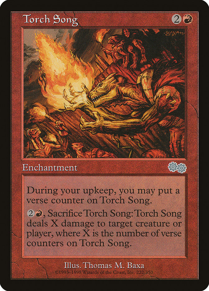 Torch Song [Urza's Saga] | The Gaming-Verse