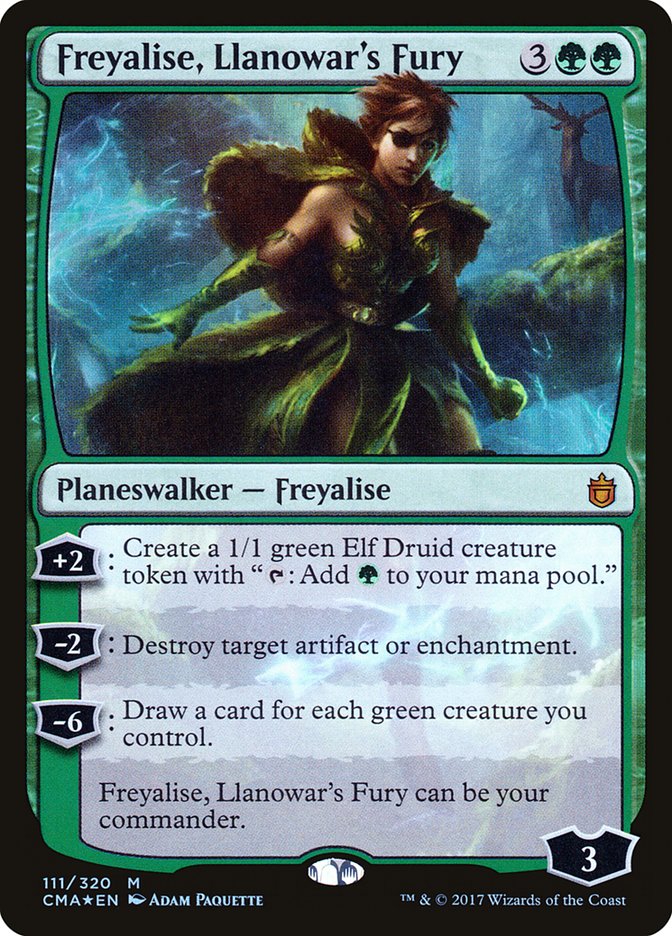 Freyalise, Llanowar's Fury [Commander Anthology] | The Gaming-Verse