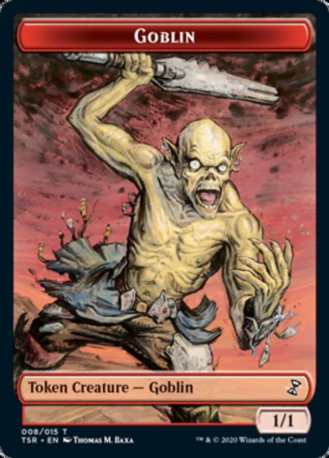 Goblin Token [Time Spiral Remastered Tokens] | The Gaming-Verse