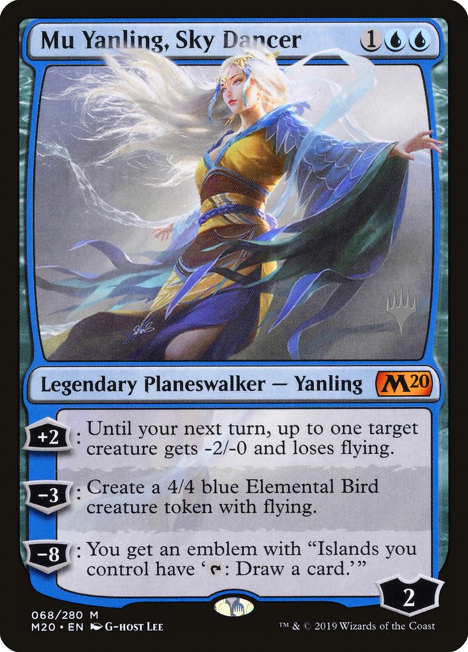 Mu Yanling, Sky Dancer (Promo Pack) [Core Set 2020 Promos] | The Gaming-Verse