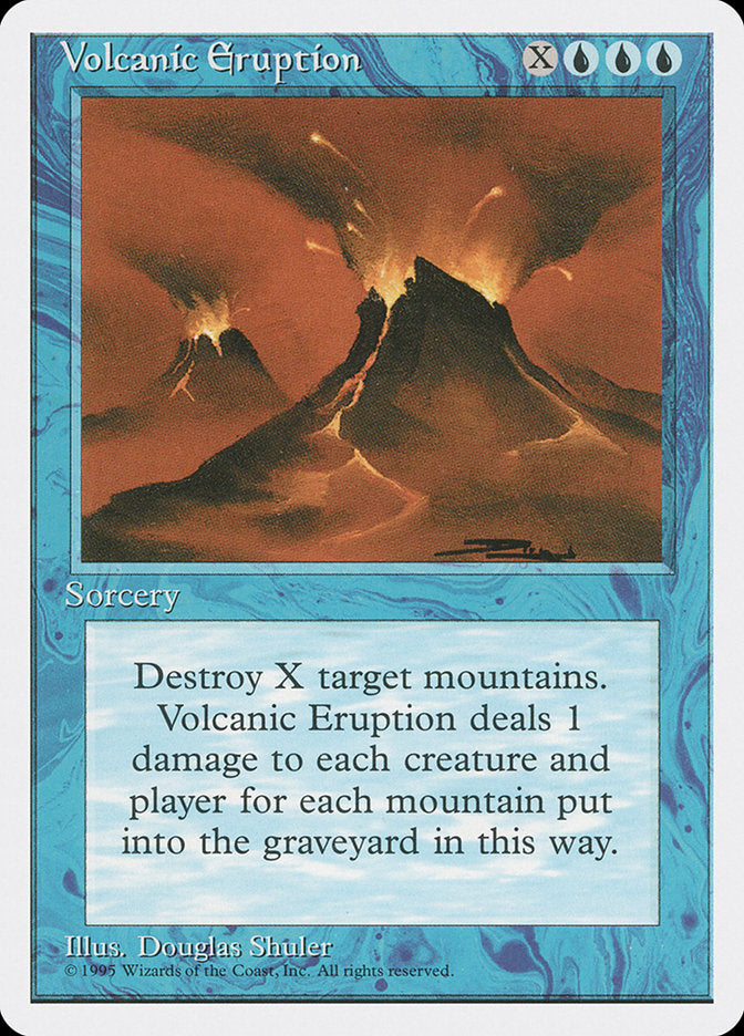 Volcanic Eruption [Fourth Edition] | The Gaming-Verse