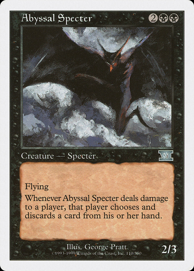 Abyssal Specter [Classic Sixth Edition] | The Gaming-Verse