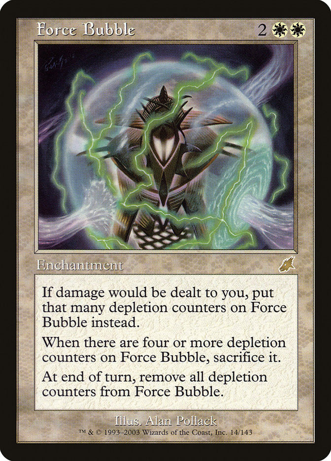 Force Bubble [Scourge] | The Gaming-Verse