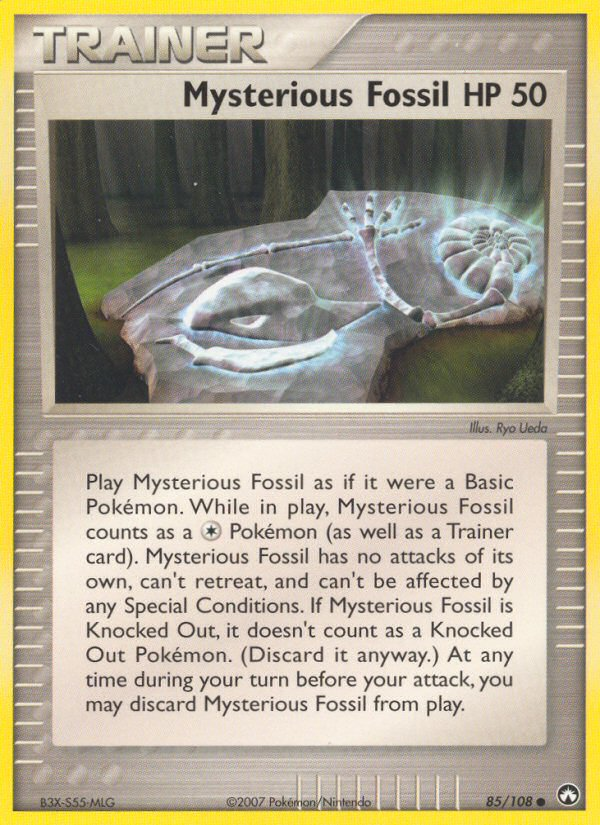 Mysterious Fossil (85/108) [EX: Power Keepers] | The Gaming-Verse