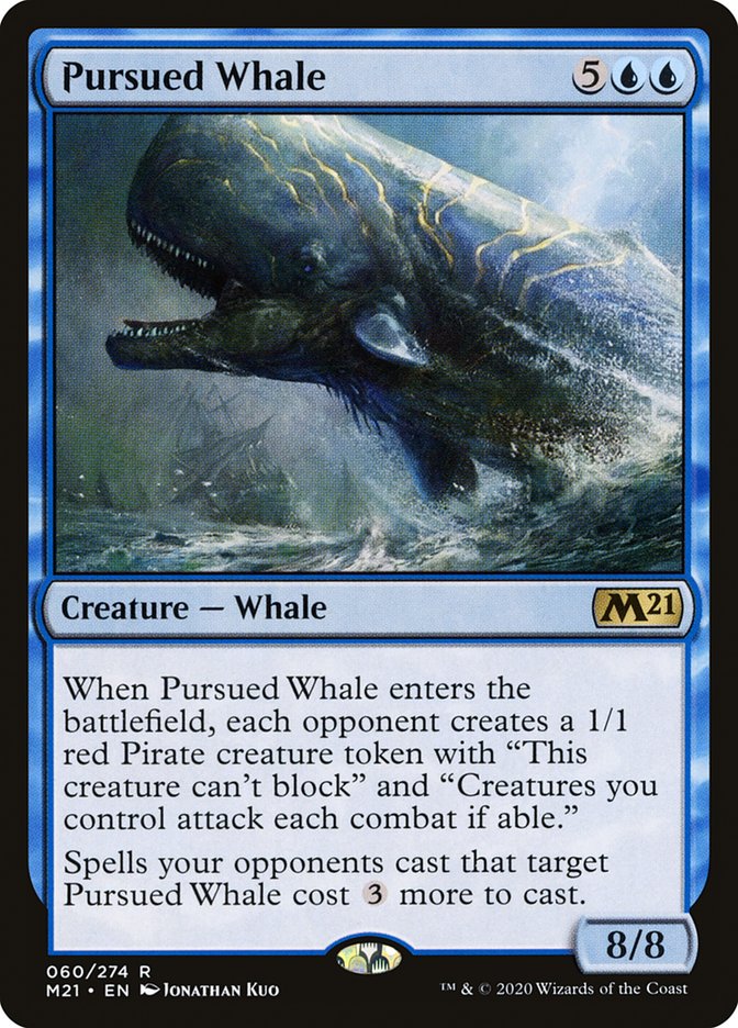 Pursued Whale [Core Set 2021] | The Gaming-Verse