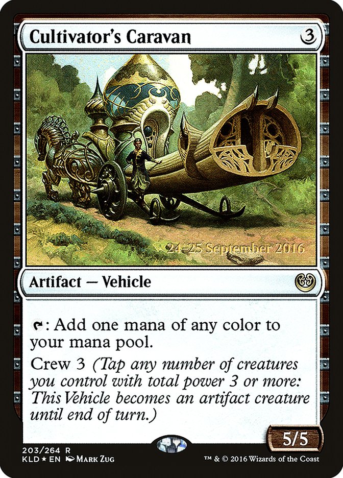 Cultivator's Caravan  (Prerelease) [Kaladesh Prerelease Promos] | The Gaming-Verse