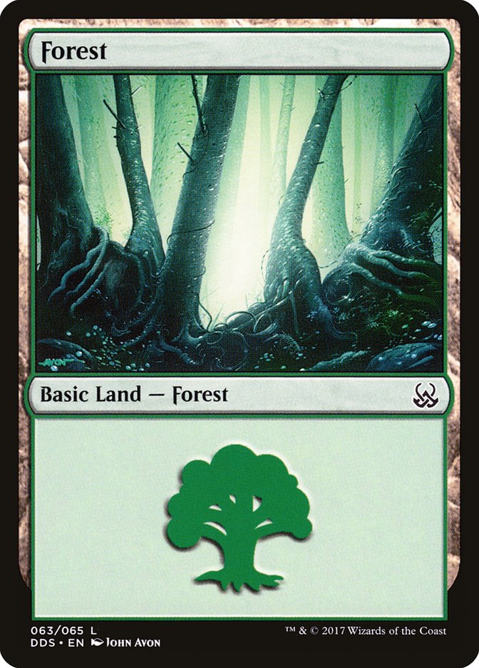 Forest (#63) [Duel Decks: Mind vs. Might] | The Gaming-Verse