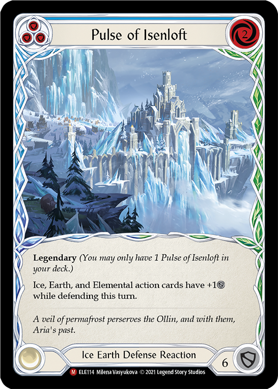 Pulse of Isenloft [ELE114] (Tales of Aria)  1st Edition Cold Foil | The Gaming-Verse